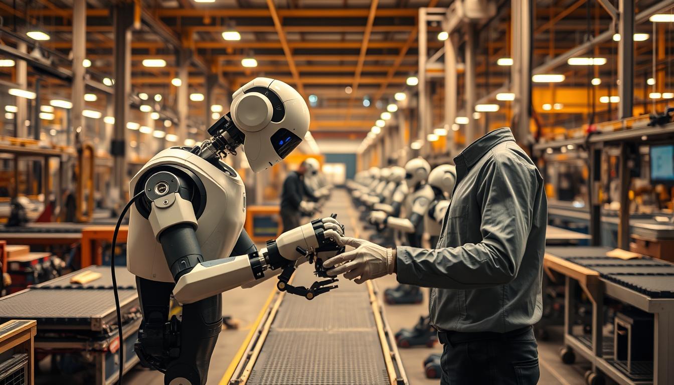 Robôs colaborativos (cobots): como eles estão transformando as linhas de produção