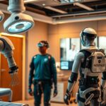 Robótica em saúde: robôs cirúrgicos, reabilitação e telemedicina