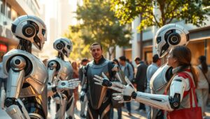 robôs humanoides que interagem como pessoas