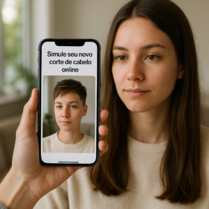 Simule seu Novo Corte de Cabelo Online