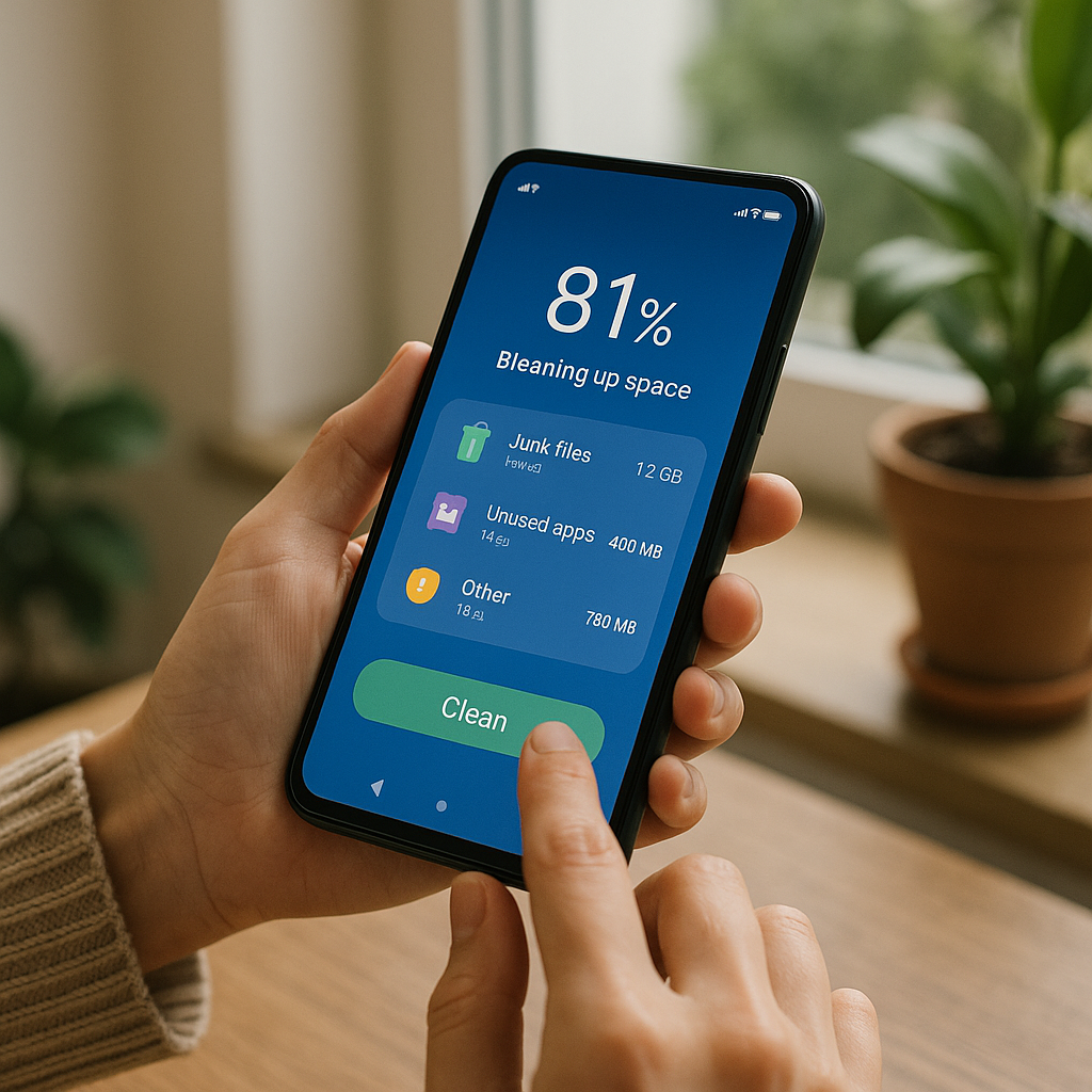 Aplicativo para Liberar Espaço no Celular