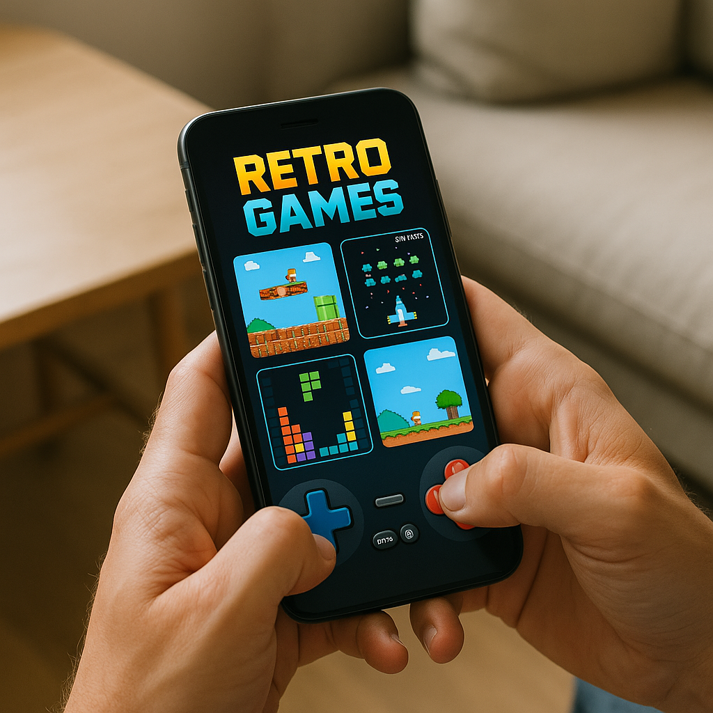 Jogos Retro no Celular: Clássicos Inesquecíveis