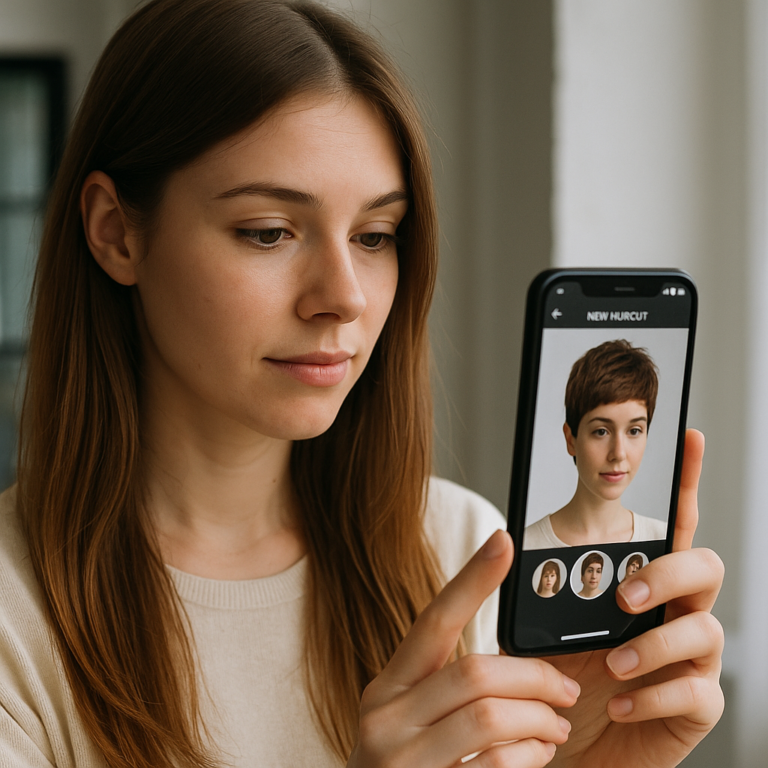 Simula Corte de Cabelo Novo - App Grátis